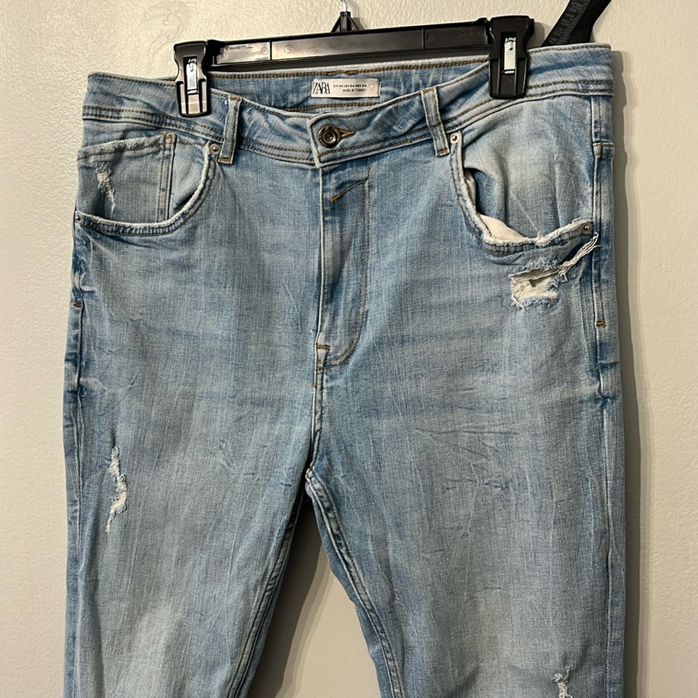 Zara Cropped Skinny Jeans - Picture 2 of 4